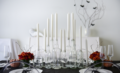 Stylish Halloween Table Settings