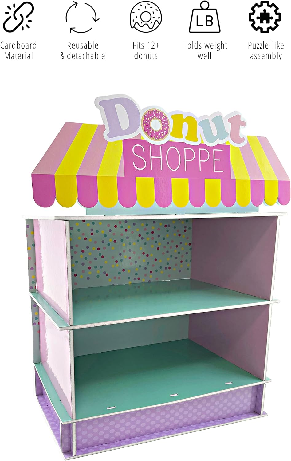 Donut Stand - Birthday Party & Dessert Table Centerpiece