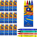 4E's Novelty 576 Crayon bulk pack, providing hours of creative fun for kids. Great for teachers, party planners, and back-to-school supplies.