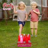 Valentine Bottle Ring Toss Game - Kids Party Activity & Yard Game