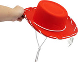 4E’s Novelty Red Toddler Cowgirl Hat - Boys & Girls Red Cowboy Hat for Halloween Costume for Toddler Cowboy Outfit, Ages 3-6