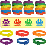 Cute paw print party favors! Set includes 24 rubber bracelets & stamps for kids, adorable party favors & gifts.