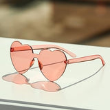 4E's Novelty Heart Sunglasses 2-Pack – Hot Pink Glasses for Parties, Festivals & Valentine Costumes