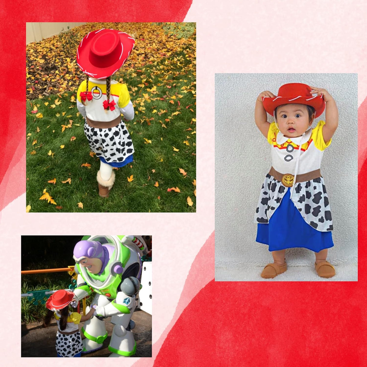 4E’s Novelty Red Toddler Cowgirl Hat - Boys & Girls Red Cowboy Hat for Halloween Costume for Toddler Cowboy Outfit, Ages 3-6