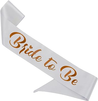 4E's Novelty Bride Cowgirl Hat with Veil & Bachelorette Sash - White Cowboy Hat for Bachelorette Party