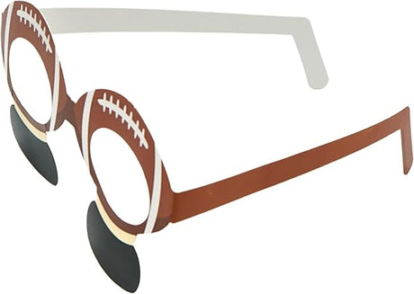 4E's Novelty 36-Pack Football Party Glasses - Fun Photo Booth Props & Party Favors for Kids 8-12