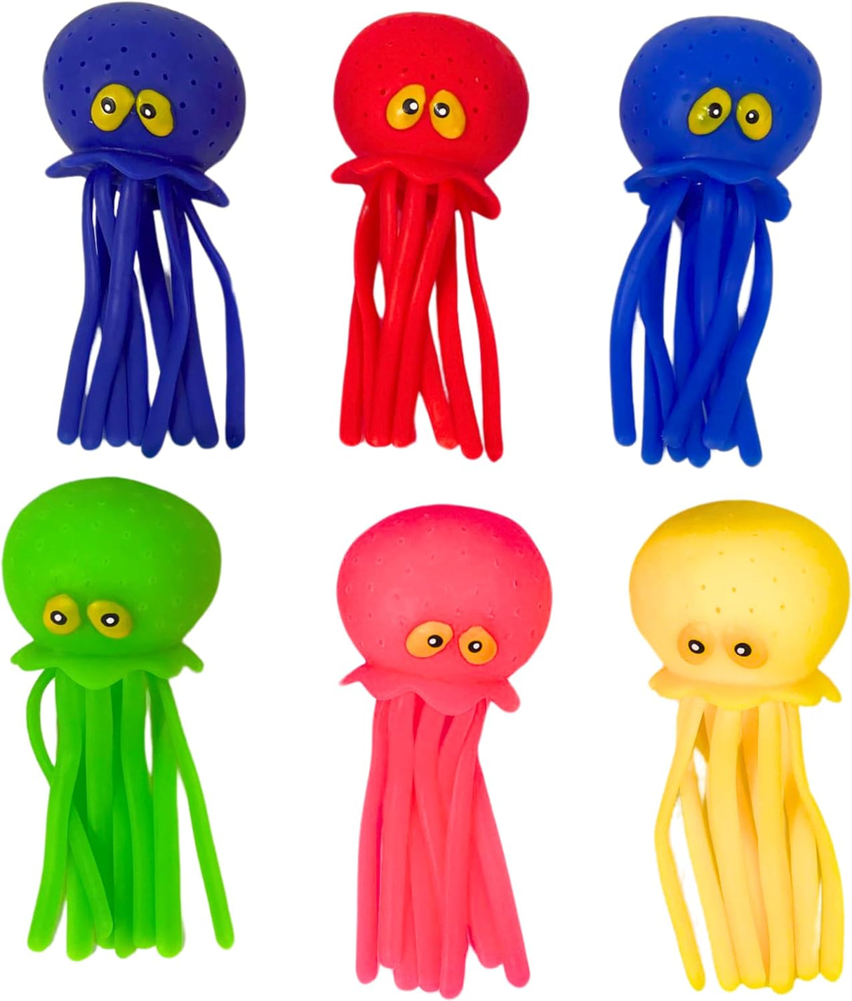 Octopus Water Balls, Exciting Pool Toys for Kids Ages 3-12, Floating Pool Diving Toys, Sensory Octopus, Rubber Bath Toys for Summer Fun