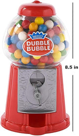 Coin-operated gumball machine perfect for kids and toy banks.