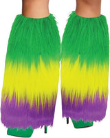 4E's Novelty Mardi Gras Leg Warmer Covers – Masquerade Costume Accessories