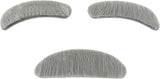 4E's Novelty Fake Mustache & Eyebrows – Old Man Costume Accessory for 100th Day of School