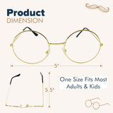 4E's Novelty Old Man Costume Accessories Set for Kids, Perfect for 100 Days of School and Halloween