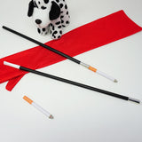 2 Pcs 13’’ Long Cigarette Holders & 2 Pcs 3.25" Fake Prop Cigarettes with Smoke