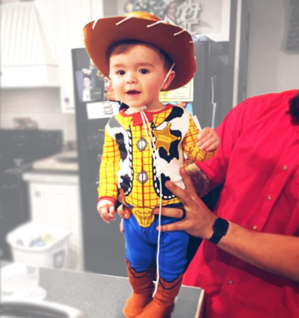 4E’s Novelty Brown Toddler Cowboy Hat - Boys & Girls Brown Cowboy Hat for Themed Party Costume, Ideal Cowboy Hat & Toddler Cowboy Outfit, Ages 3-5