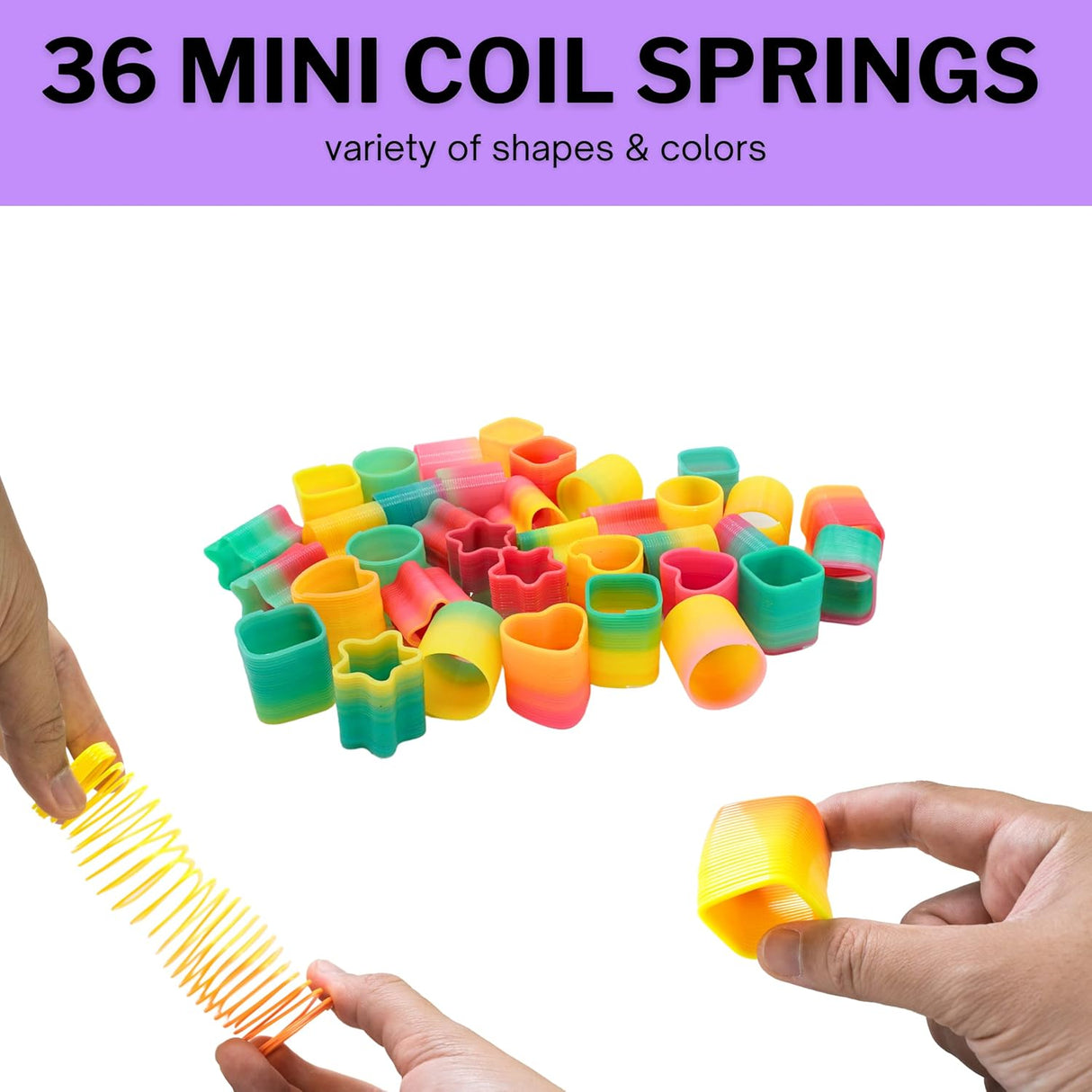 4E’s Novelty 108 Pcs Party Favors for Kids 8-12 – Punch Balloons, Coil Springs, Stretchy Men, Bulk Set