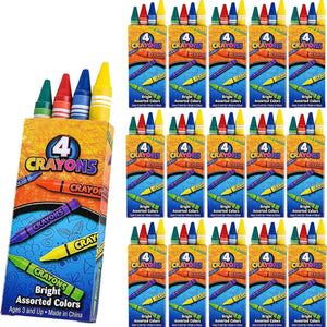 576 Crayons Bulk [144 Sets of 4-Packs]...