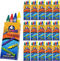 4E's Novelty 576 Crayon bulk pack, providing hours of creative fun for kids. Great for teachers, party planners, and back-to-school supplies.