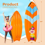 Inflatable Surfboard for Kids Tanning pools for adults Ideal pool game floaties for any party or event