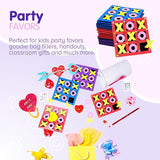 4E's Novelty offers a Bulk 48 Pack of Foam Tic Tac Toe Games perfect for Kids' Birthday Party Favors Goody Bag Fillers and Educational Toys