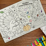 12 Pack Thanksgiving 11x17 Disposable Paper Placemats