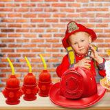 10 pack Fire hydrant themed cups, 12oz, with lids. Great for kids, firetruck decorations, themed events and Paw Patrol birthday parties.