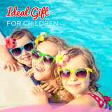 Kids Sunglasses - Cool and Fun Party Favors for Kids, Neon Sunglasses for Boys and Girls Ages 4-12