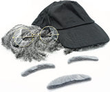 4E's Novelty Old Man Costume Kit for Kids – Perfect for 100th Day of School and Halloween