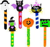 4E's Novelty Halloween Bookmark Craft for Kids 2024 - 12 Pack Kids Halloween Crafts Ages 4-8, 8-12, Perfect Halloween Activities for Kids Classroom