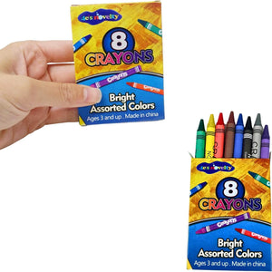 Bulk Crayons for Kids (48 Packs of 8 Crayons) Crayon Packs...