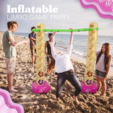 Lua Limbo Game Set Inflatable Limbo Sticks for Kids and Adults Pool Party and Picnic Family Fun Twister Game for All