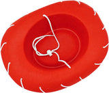 4E’s Novelty Red Toddler Cowgirl Hat - Boys & Girls Red Cowboy Hat for Halloween Costume for Toddler Cowboy Outfit, Ages 3-6