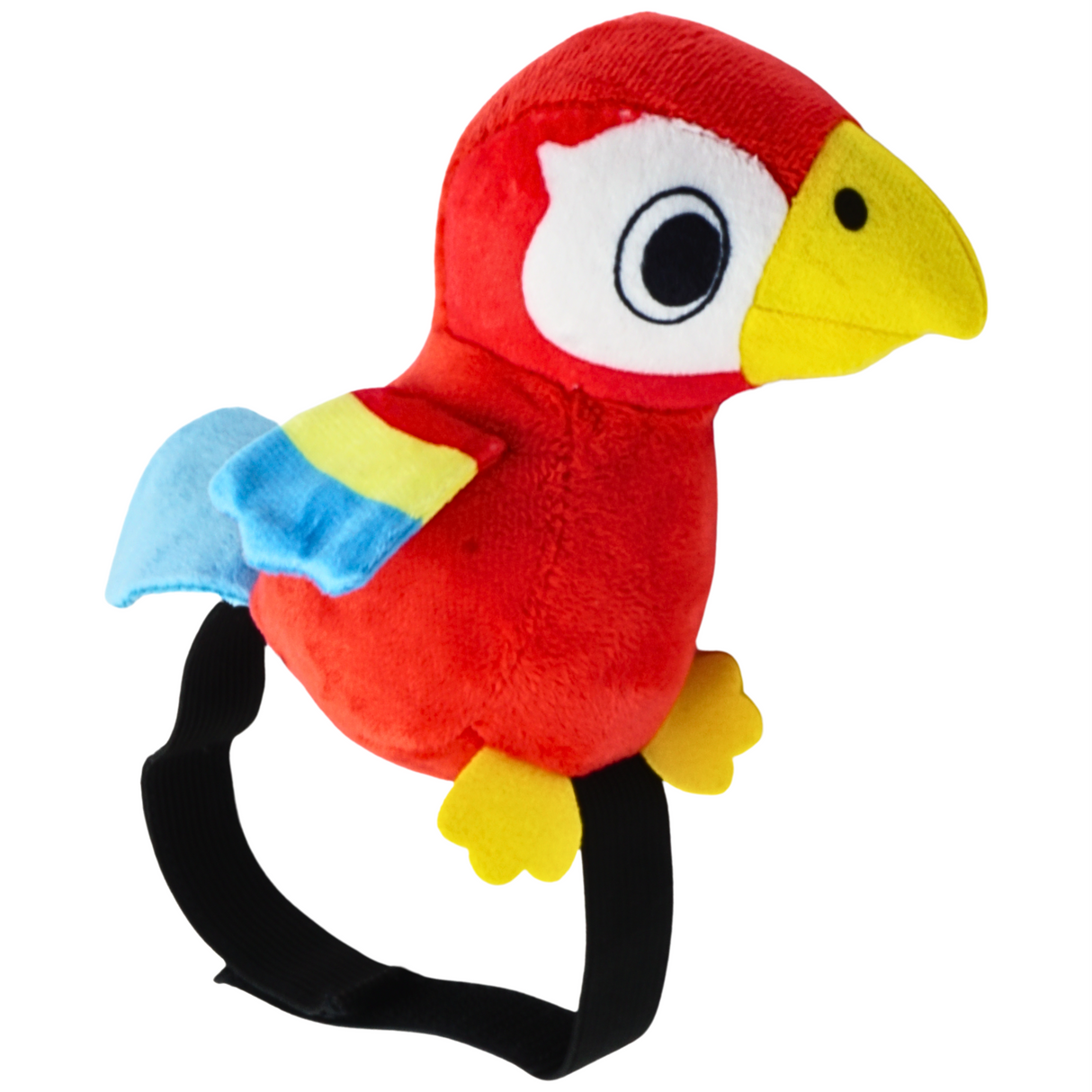 4E's Novelty Stuffed Parrot on Shoulder - Kids Pirate Parrot Shoulder Prop, Halloween Parrot Stuffed Animal Prop, Kids Pirate Accessories for Party