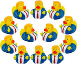 A unique and hilarious rubber ducks fun toy gift for Trump supporters, kids and adults