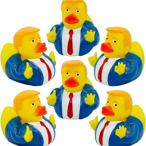 Trump Ducks -  Unique Jeep Accessories and Novelty Gift for Trump Supporters - 6 pcs per pack