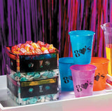 Cassette Tape Bucket Centerpiece (4 Pack) - Retro 80s and 90s Party Supplies for Adults & Kids