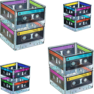 Cassette Tape Bucket Centerpiece...